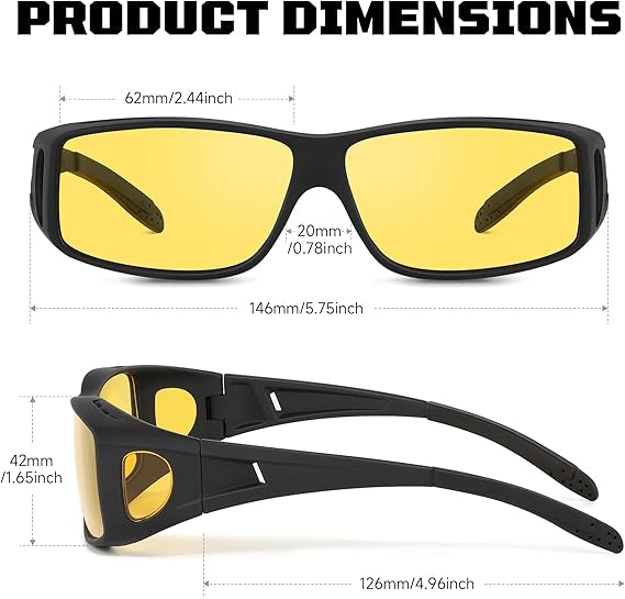 OFERTA 2X1 - Gafas de conducción nocturna + gafa de conduccion para el sol