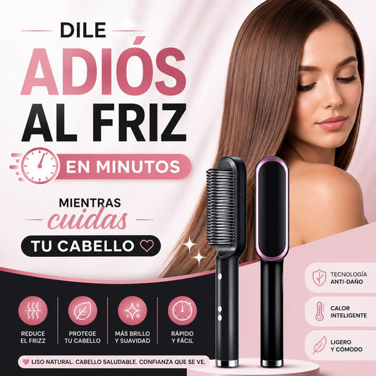 CEPILLO ALISADOR -SECA, ALISA Y CUIDA TU CABELLO