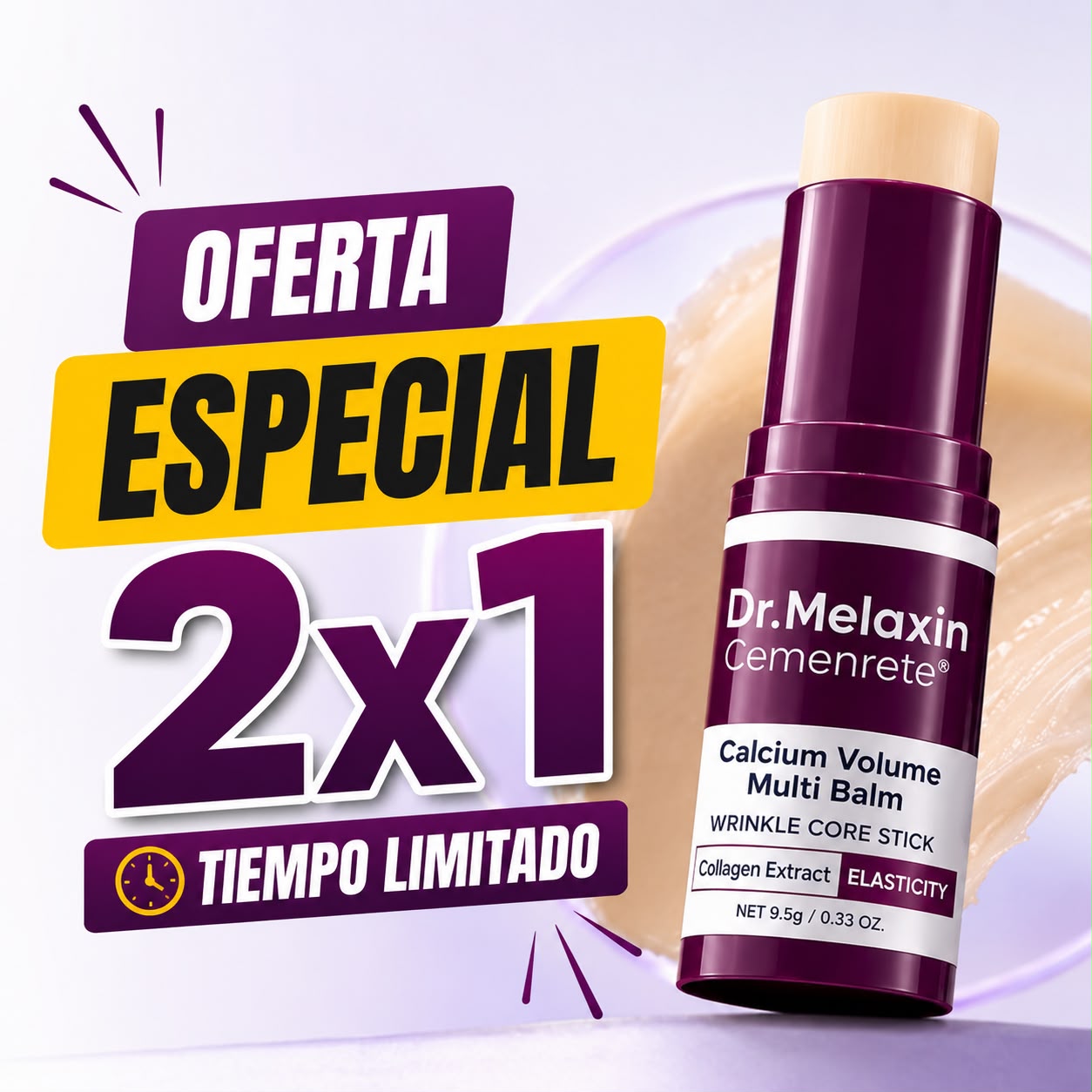 OFERTA 2X1 - Dr. Melaxin Bálsamo Coreano de Colágeno Reafirmante Antiedad y Antiarrugas