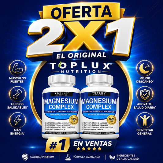 Oferta 2 x 1  - Magnesio Complex + envio gratis