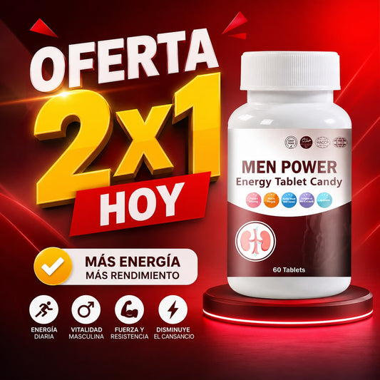 Oferta 2x1-MEN POWER -MACA NEGRA PARA POTENCIA MASCULINA